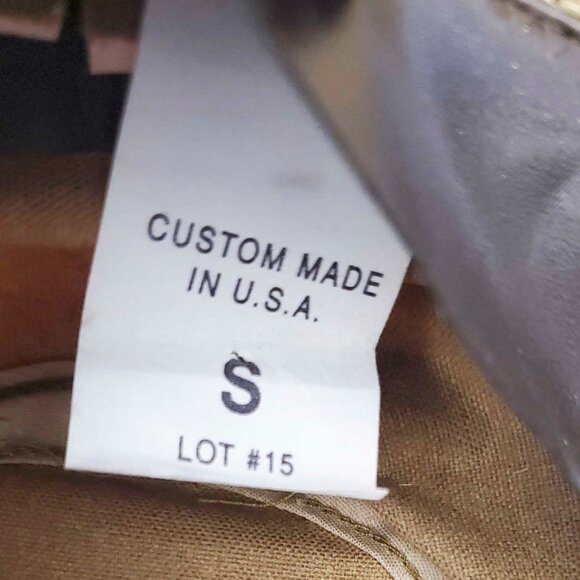 Filson Garment Co. Vintage Tan Waxed Canvas Tin Indiana Jones Style Hat S - Picture 7 of 10